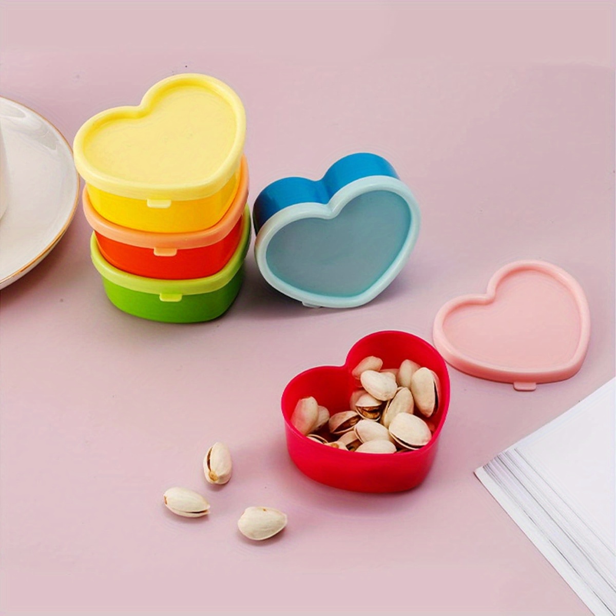 Food Snacks Packaging - 5 adet Mini öğle yemeği kutusu