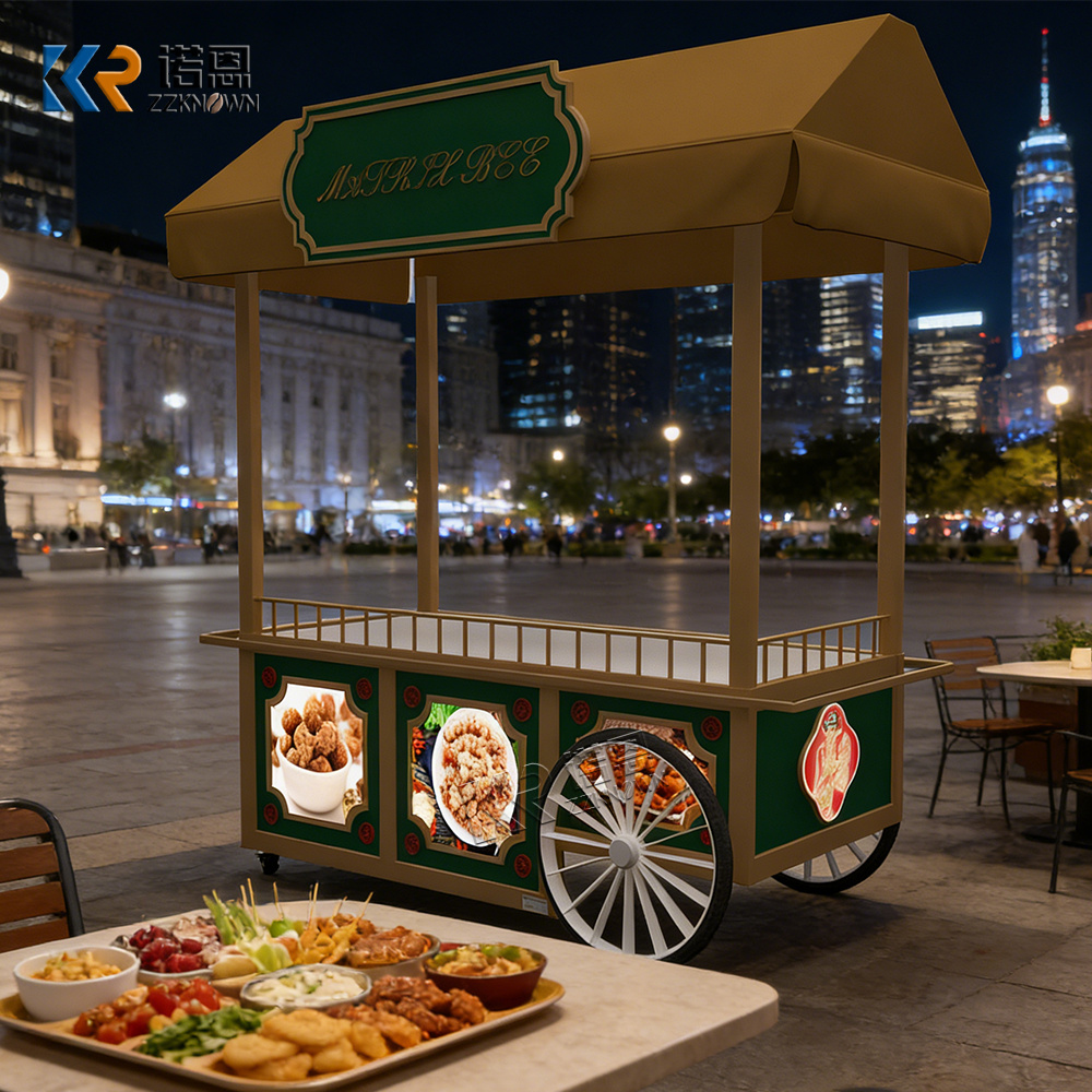 Şık Taşınabilir Yiyecek Arabas - Food City Snacks incelemesi ve fiyatı