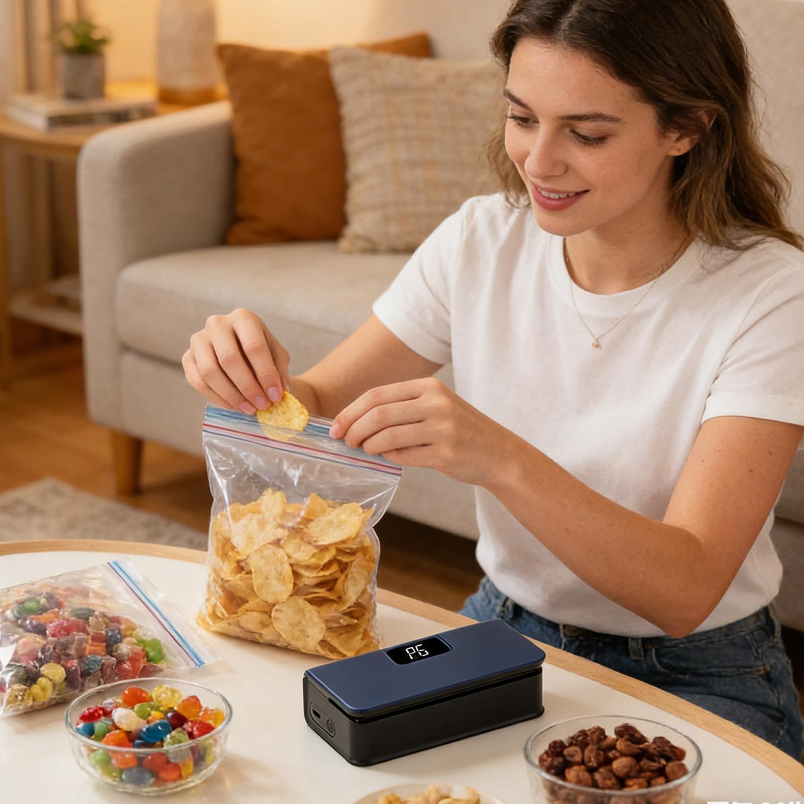 Manyetik Poşet Kapatma Makines - Food Snacks Packaging incelemesi ve fiyatı