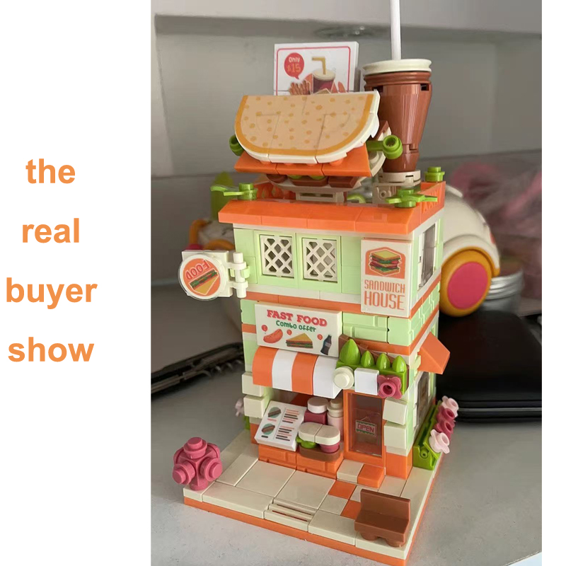 Yaratıcı Snack Bar Tuğla Model - Food City Snacks incelemesi ve fiyatı